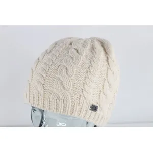 The North Face Spell Out Wool Cable Knit Beanie Hat Chunky Winter Cap thumbnail 4