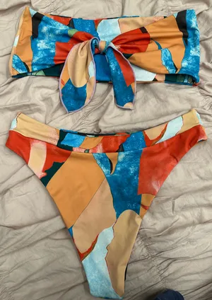 Shein Strapless Bikini Set thumbnail 3