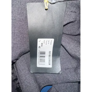 Gaudi Jeans Women's Gray High Waist Belted Cropped‎ Pants Trousers Size 10/12 US thumbnail 5