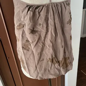 Silence + Noise silk gold foiled t-back cami thumbnail 6