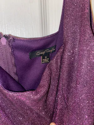 City Triangles Purple homecoming dress thumbnail 7