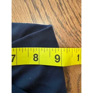 OFFLINE by Aerie Real Me Flare Leggings Navy Blue Crossover High Waist XS thumbnail 4