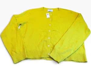 OLD NAVY yellow cardigan nwt thumbnail 1