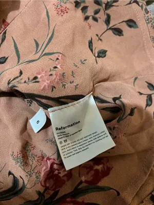 REFORMATION Berry Top in Cecille thumbnail 6