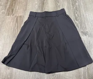 NWT Halara Black Flow Pleated High Rise Shorts thumbnail 1