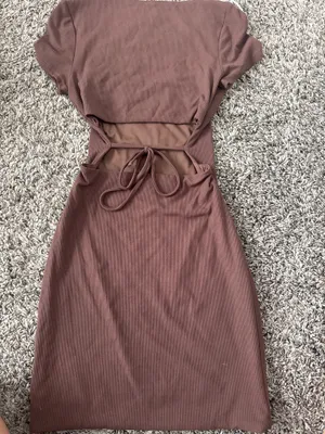Princess Polly Dress Brown thumbnail 3
