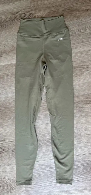AYBL Olive High-Waist Leggings thumbnail 1