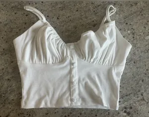 Princess Polly white vest thumbnail 1