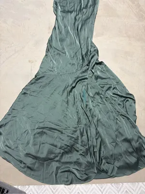 Birdy grey NWT Stephanie matte sea glass small bridesmaid dress thumbnail 4