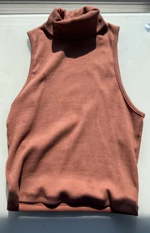 ZARA Turtleneck Tank Top thumbnail 2