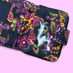 Bella Taylor Colorful Quilted Floral Bohemian Small Wallet thumbnail 8