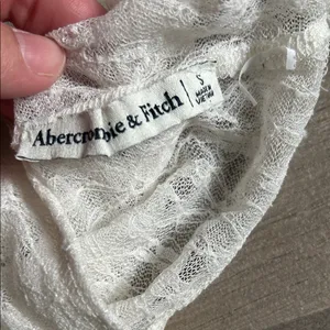 Abercrombie & Fitch Cream Lace Detail thumbnail 2
