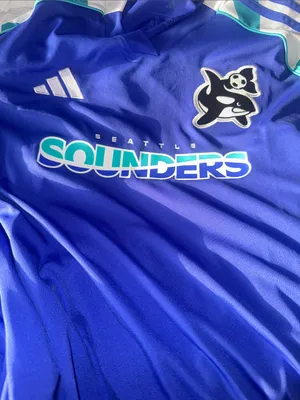 NWT $110 Adidas Seattle Unisex Sounders FC 2025 Archive Jersey XL thumbnail 8
