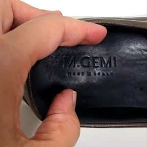 M. Gemi Cerchio Leather Slip On Shoes in Brown Size 6‎ thumbnail 6