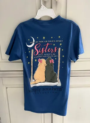 Simply Southern T-Shirt Navy Blue Small thumbnail 2