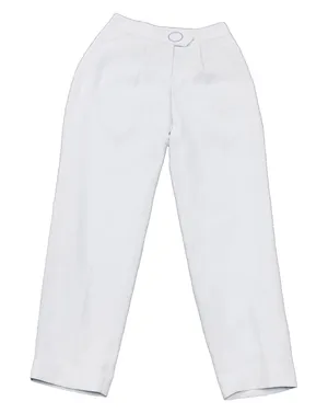 Express Ankle High Rise Trouser Dress White Pants cropped sz 0R career‎ office thumbnail 1