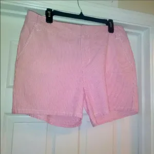 NWT Marc New York red striped 5 inch shorts thumbnail 2