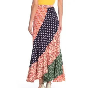 {Free People} Brand New Medley Maxi Skirt thumbnail 4