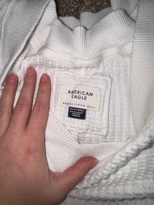 American Eagle Outfitters Off-The-Shoulder Sweater White thumbnail 2