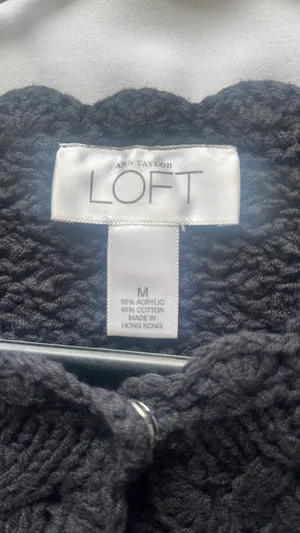 Ann Taylor Knit Button Down Sweater thumbnail 3