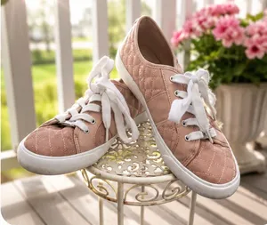 Guess Quilted Blush Pink Women's Sneakers thumbnail 1