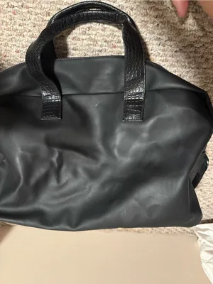 Jimmy Choo Black Duffel Bag- Jimmy Choo Weekender Bag thumbnail 5