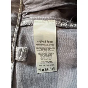 ARITZIA Wilfred‎ Free Modern Cargo Pants High Rise Purple Slate Utility Size 16 thumbnail 8