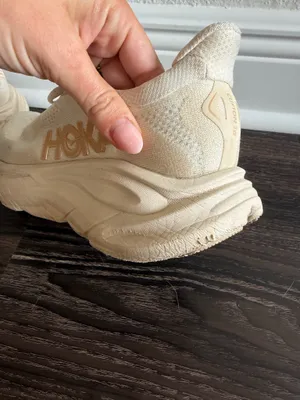 Hoka Clifton 10 Running Shoes Cream thumbnail 9
