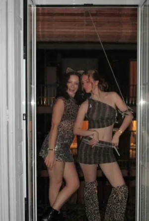 Abercrombie Sheer Cheetah Top thumbnail 2