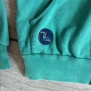 Wave Logo Green Women's Hoodie thumbnail 4