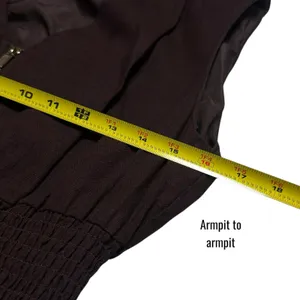 Joie Linen Blend Chocolate Brown‎ Zip-Front Midi Dress Quiet Luxury Old Money M thumbnail 11