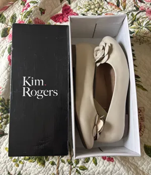 Kim Rogers Flower Flat Shoes thumbnail 1