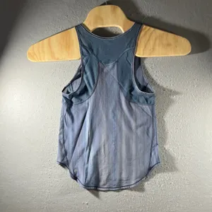 951 | Lululemon Sculpt Racerback Mesh Back Active‎ Tank Blue Womens 4 thumbnail 2