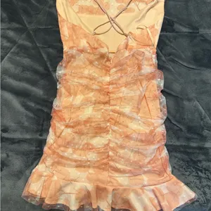HELLO MOLLY FRONT RUNNER DRESS DUSTY PINK MEDIUM thumbnail 4