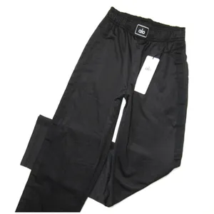 NWT Alo Prizewinner Pant in Black Split Ankle Track Pants XS thumbnail 2