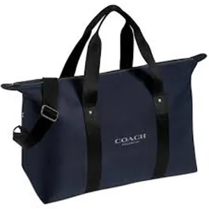 Coach Black Weekender Travel Gym Duffle Bag Limited Edition NWT thumbnail 6