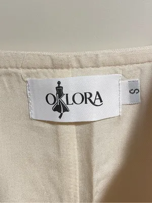 NWT - OKLORA Vertical Stripe Sleeveless Linen-Blend Maxi Dress thumbnail 6