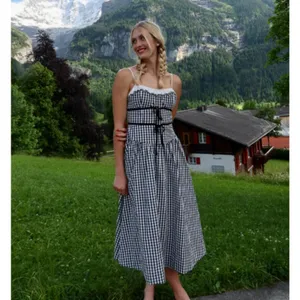 FOR LOVE & LEMONS Georgia Gingham Midi Dress Size Medium thumbnail 2