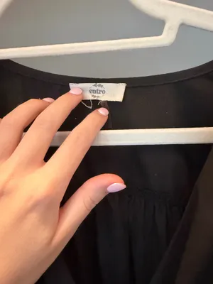 Entro Black Bubble Dress thumbnail 2