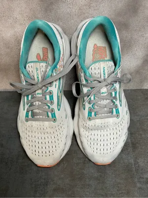 Brooks Glycerin 20 Women’s Wide Running Shoes Oyster/Latigo Bay/Coral Size 10.5D thumbnail 9
