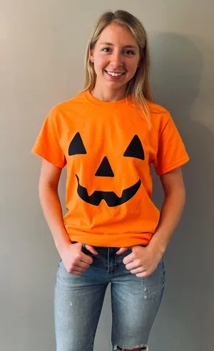 Gildan Pumpkin Tee thumbnail 1