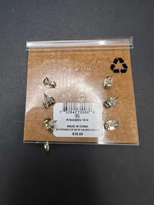RACHEL Rachel Roy Gold Tone Rhinestone Stud 3 Pair Earring Set thumbnail 4