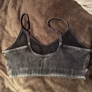 Aerie Gray Sports Bra thumbnail 3