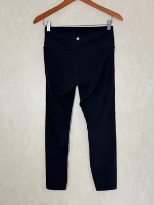 Lululemon Women’s Wunder Under Hi-Rise 7/8 Tight Full-On Luxtreme 25" in Black 8 thumbnail 6