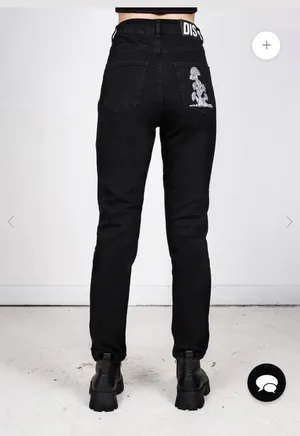 NWT! Disturbia Eden Jeans Size 24 thumbnail 2