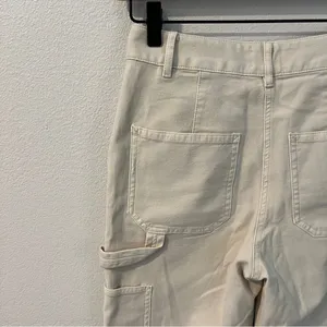 Aritzia Wilfred Free Brennan Pant Light Birch Stretch High Rise Carpenter‎ thumbnail 6
