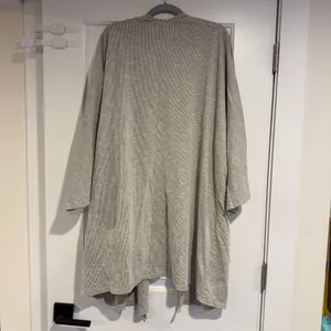 DONNI Womens Rib Knit Relaxed Duster Cardigan Plus Size 1X-3X NWT Sandwash thumbnail 7