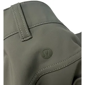 Lululemon City Sleek Slim-Fit 5 Pocket High-Rise Pant Full Length Grey Sage 28 thumbnail 10