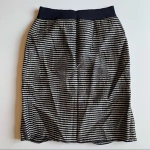 LOFT Vertical Striped Pencil Skirt Size 4 thumbnail 1