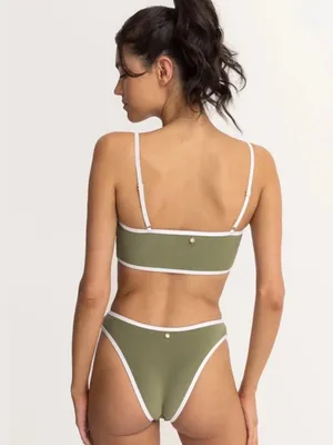 Rhythm. Terry Bandeau Bikini Top thumbnail 2